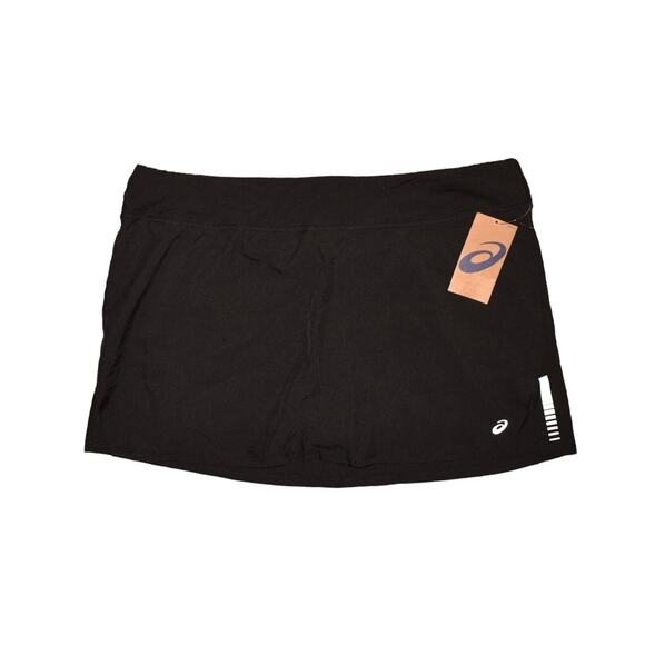 ASICS‎ NEW $35 Stretch Pull-On Everyday Skort in Black XL - Picture 1 of 3